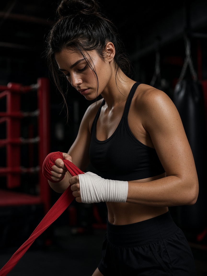 Boxe femme