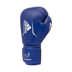 Gants de boxe FFB entraînement SPEED50 Bleu - Adidas