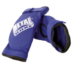 Coudières coton Bleu - Metal Boxe